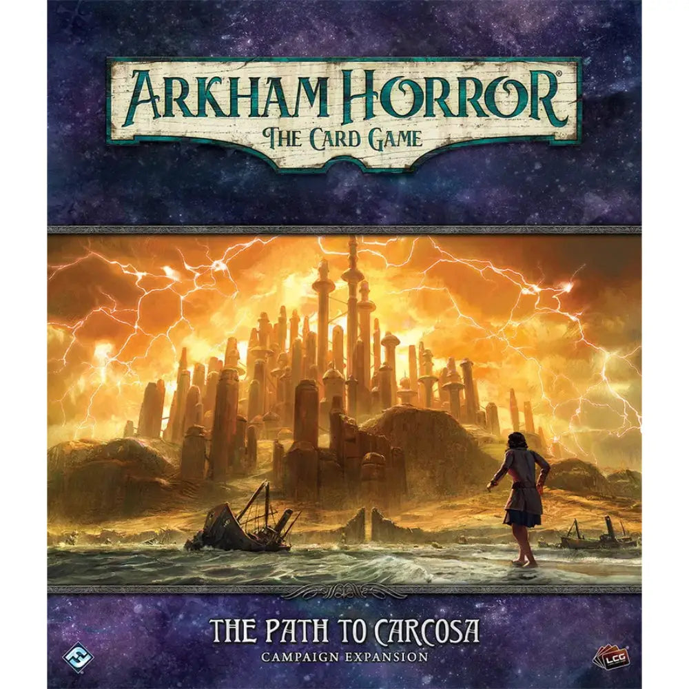Arkham Horror The Card Game The Path to Carcosa Campaign Expansion Arkham Horror The Card Game Fantasy Flight Games   