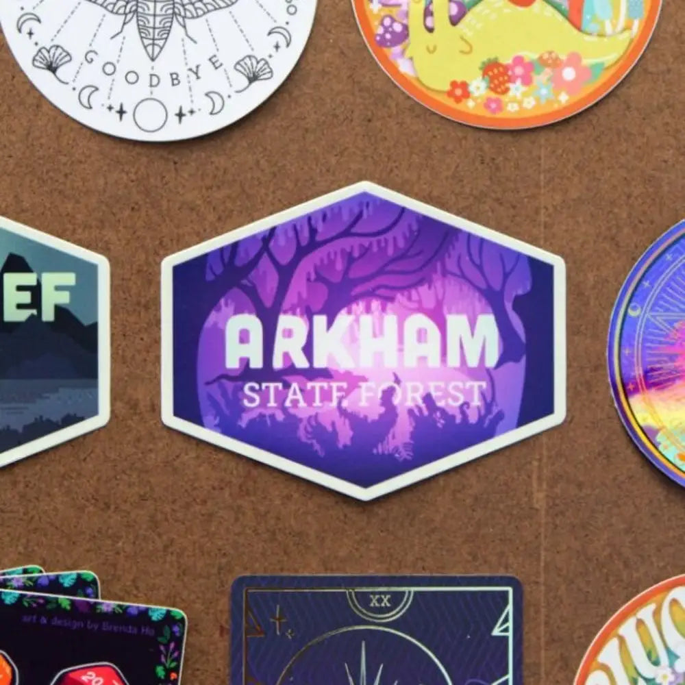Arkham State Forest Sticker - Gifts