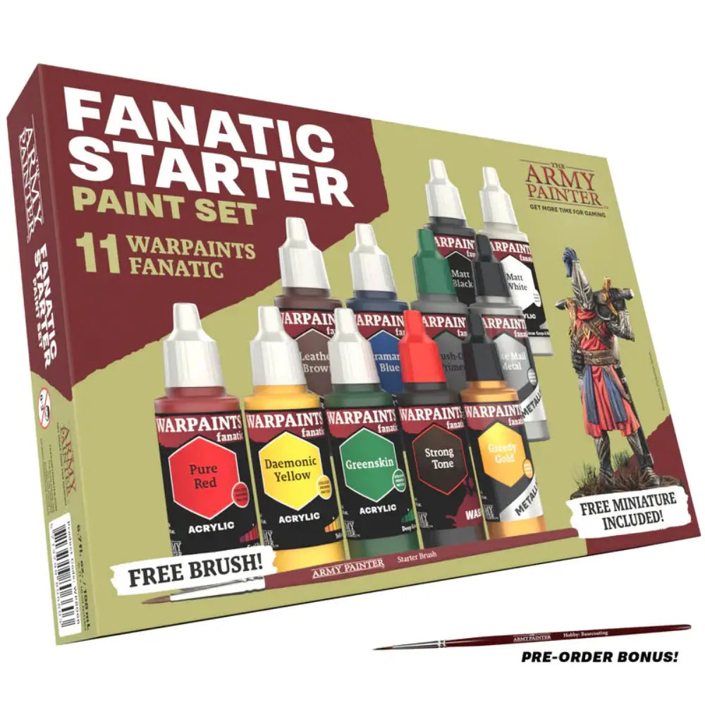 Army Painter Fanatic Starter Set The Army Painter Paints and Tools