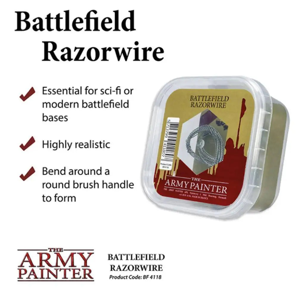 Army Painter Basing Battlefield Razorwire Paint & Tools Army Painter   