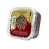 Army painter basing battlefield rocks in clear plastic container with brownish gray gravel pieces for terrain modeling
