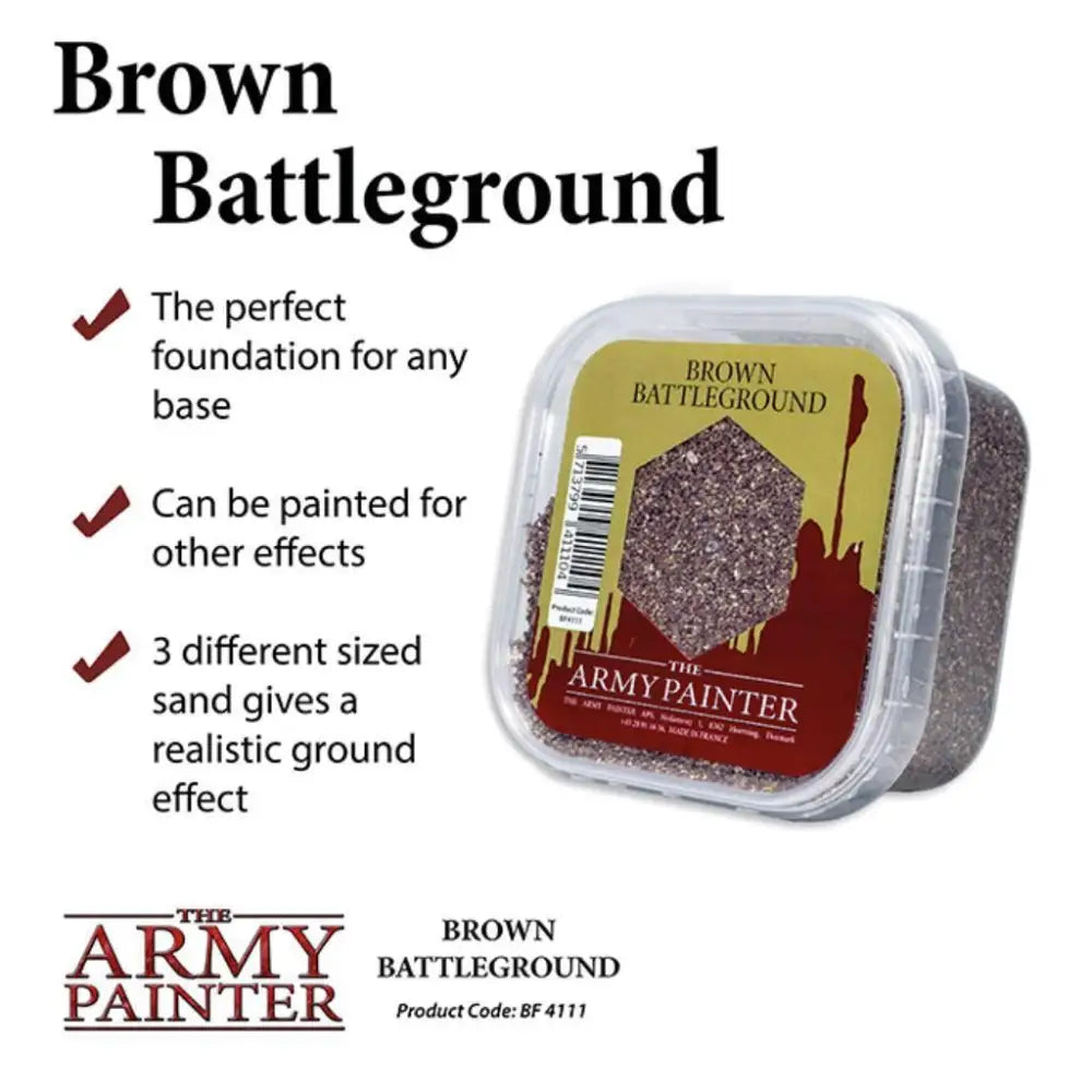 Army Painter Basing Brown Battleground Paint & Tools Army Painter   