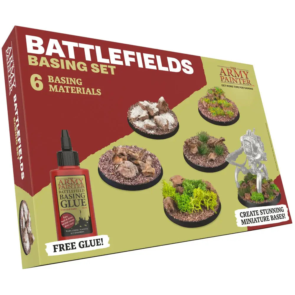 Army Painter Battlefields Basing Set - Paint & Tools
