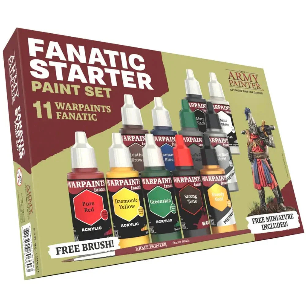 Army Painter Fanatic Starter Set - Paint & Tools