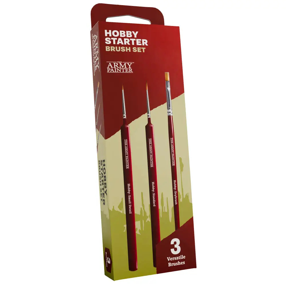 Army Painter Hobby: Starter Brush Set - Paint & Tools