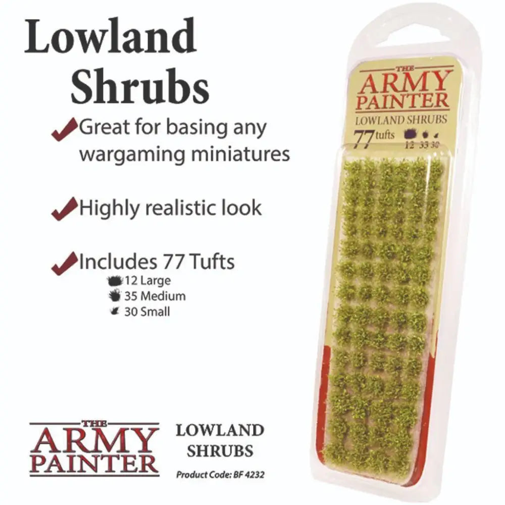 Army Painter Lowland Shrubs Basing Paint & Tools Army Painter   