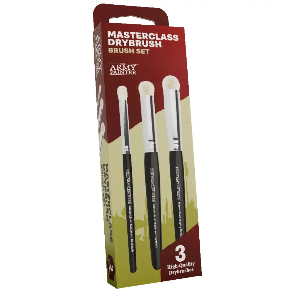 Army Painter Masterclass Drybrush Set - Paint & Tools