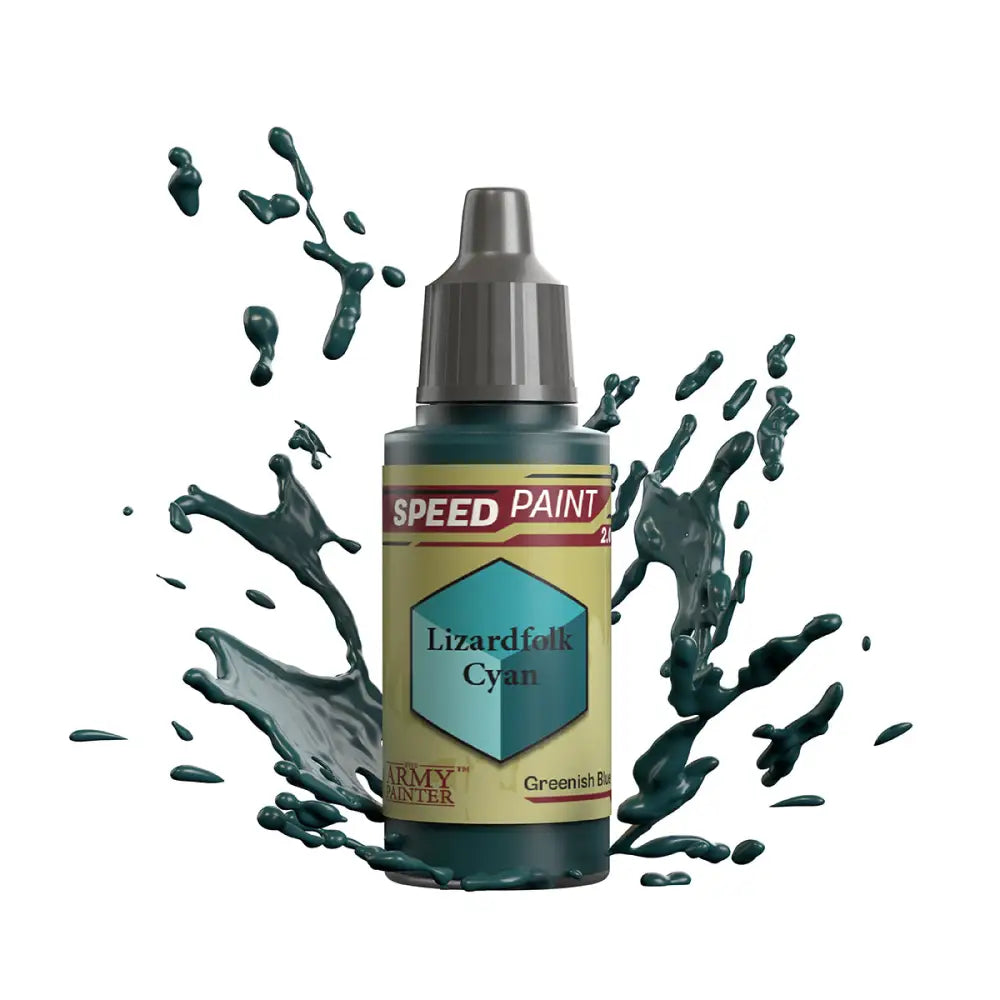 Army Painter Speedpaint Lizardfolk Cyan (18ml) - Paint & Tools