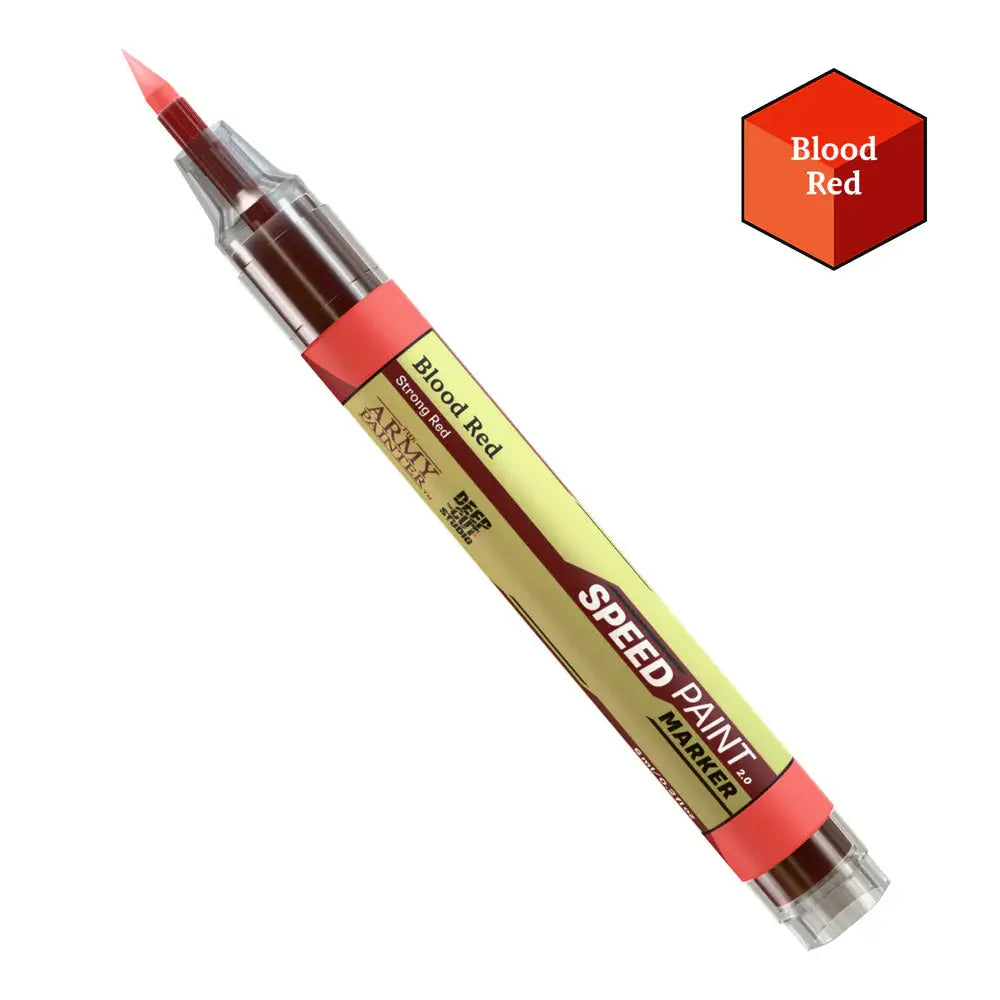 Army Painter Speedpaint Marker: Blood Red - Paint & Tools