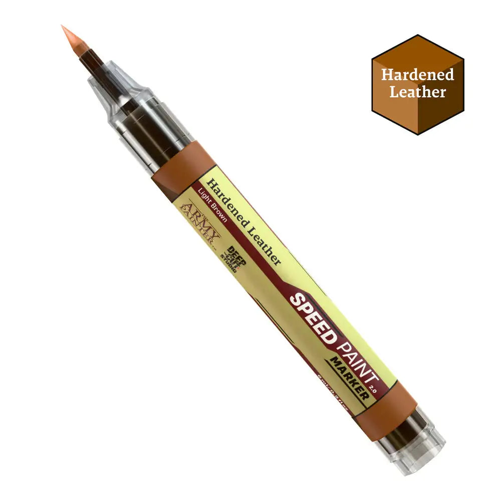 Army Painter Speedpaint Marker: Hardened Leather - Paint & Tools