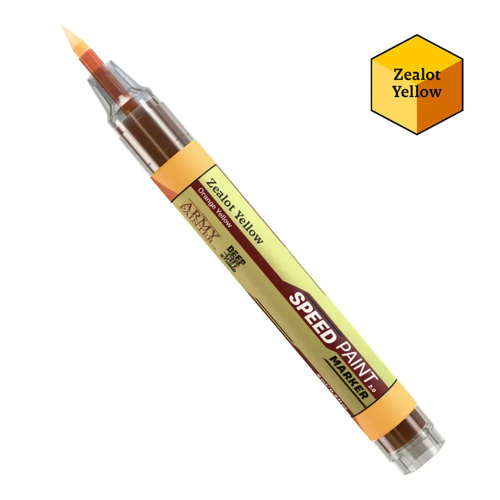 Army Painter Speedpaint Marker: Zealot Yellow - Paint & Tools