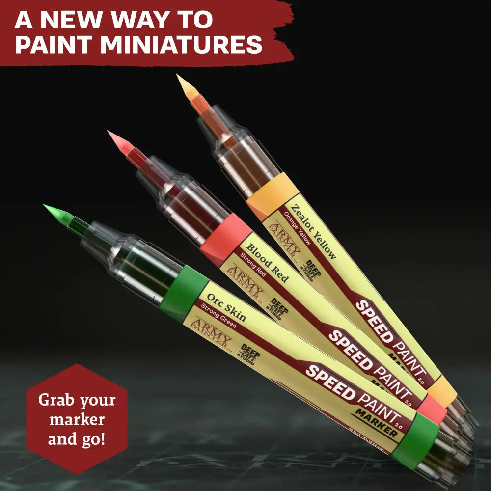 Army Painter Speedpaint Markers: Introductory Set - Paint & Tools