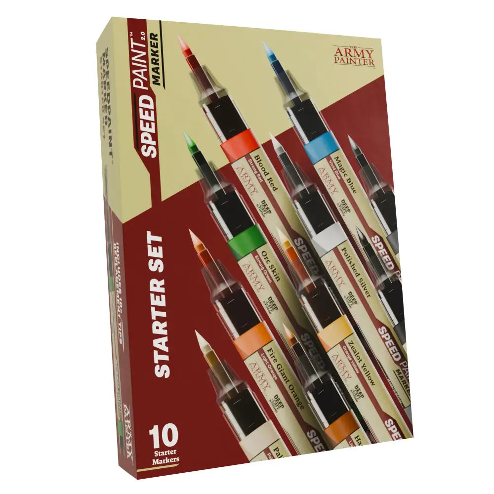 Army Painter Speedpaint Markers: Starter Set - Paint & Tools