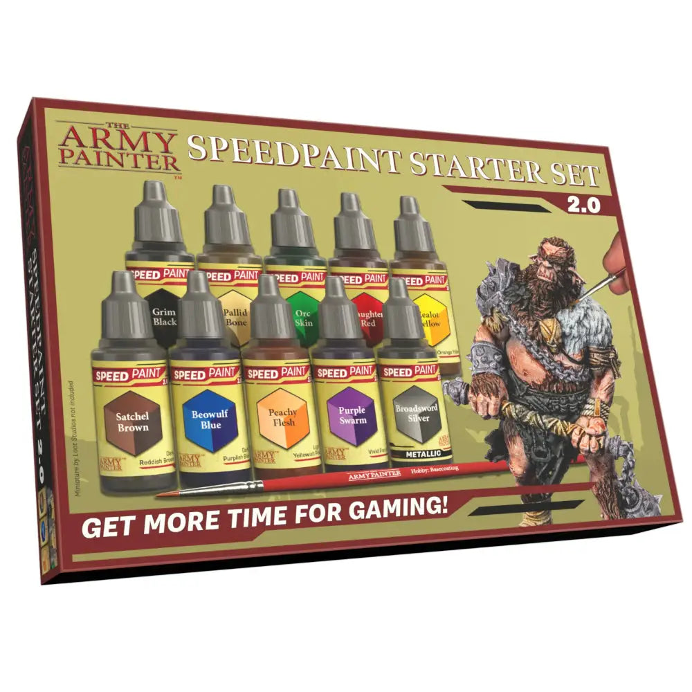 Army Painter Speedpaint Starter Set - Paint & Tools