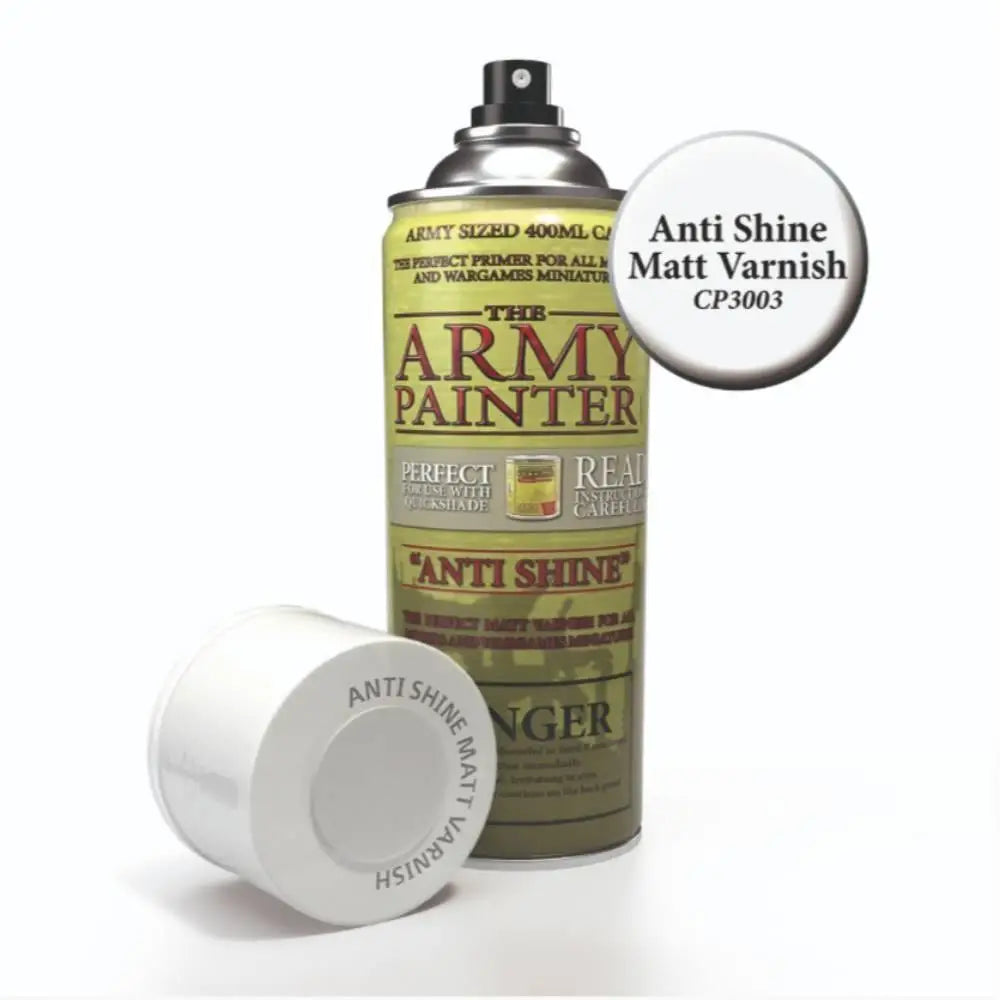 Army Painter Spray Paint Anti-Shine Matt Varnish Paint & Tools Army Painter   