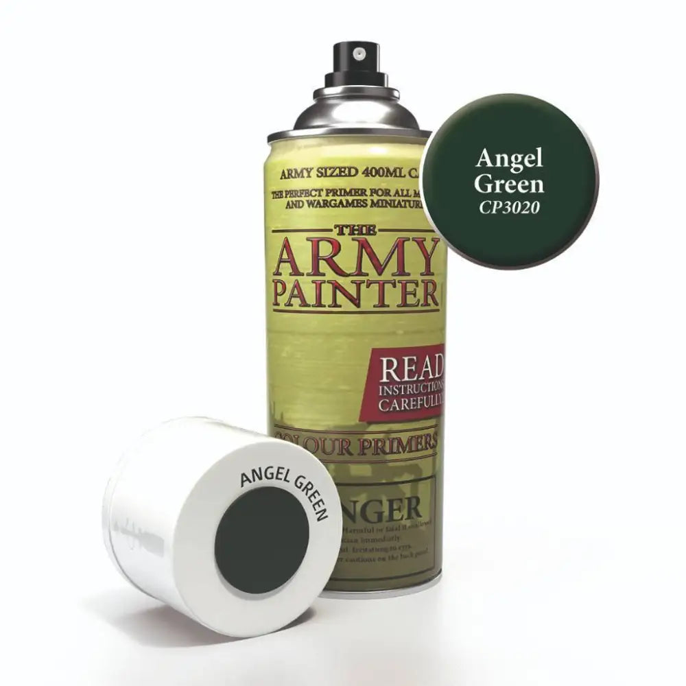 Army Painter Spray Paint Color Primer Angel Green Paint & Tools Army Painter   