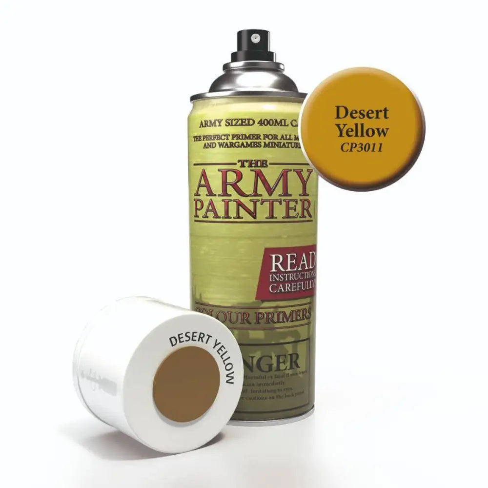 Army Painter Spray Paint Color Primer Desert Yellow Paint & Tools Army Painter   