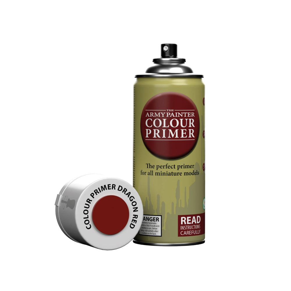 Army Painter Spray Paint Color Primer Dragon Red - Paint & Tools