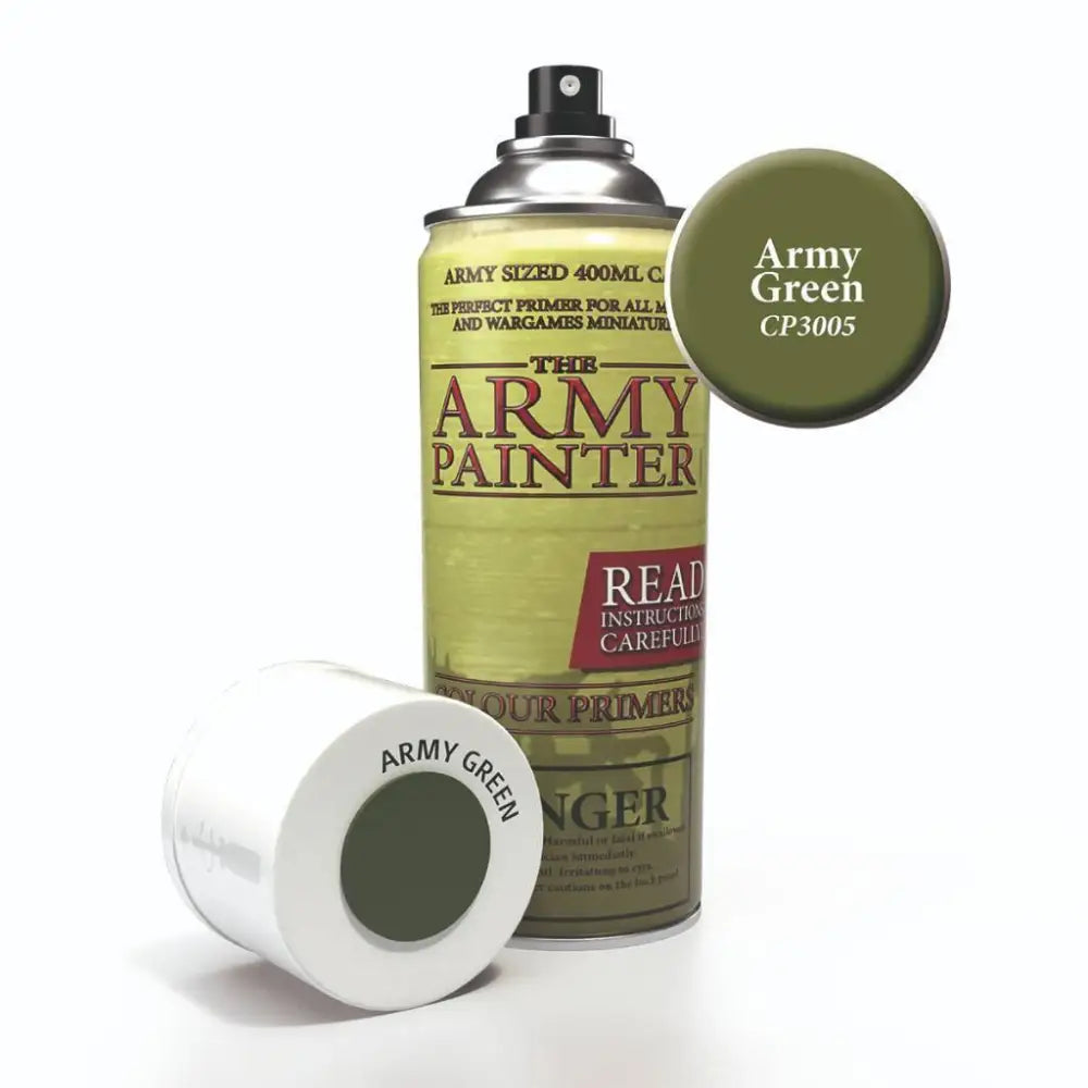 Army Painter Spray Paint Color Primer Army Green Paint & Tools Army Painter   