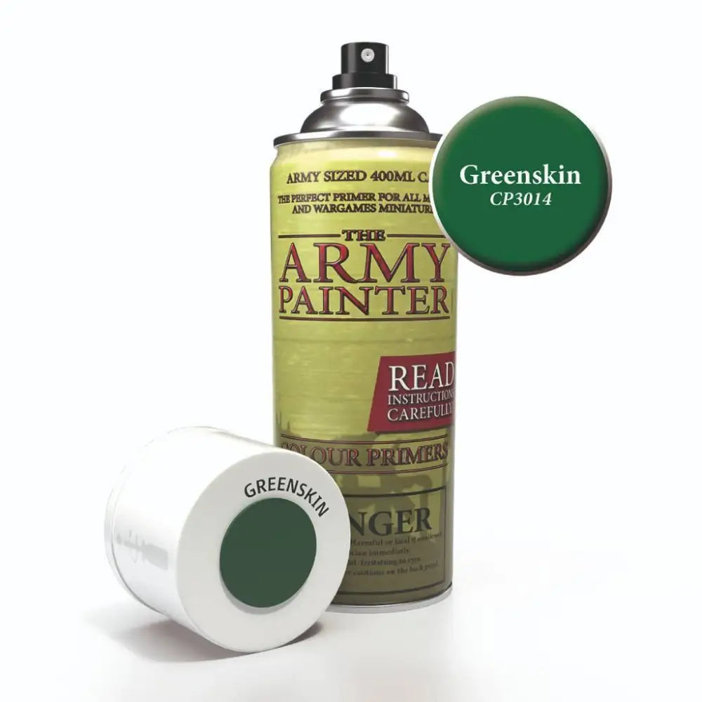 Army Painter Spray Paint Color Primer Greenskin Paint & Tools Army Painter   