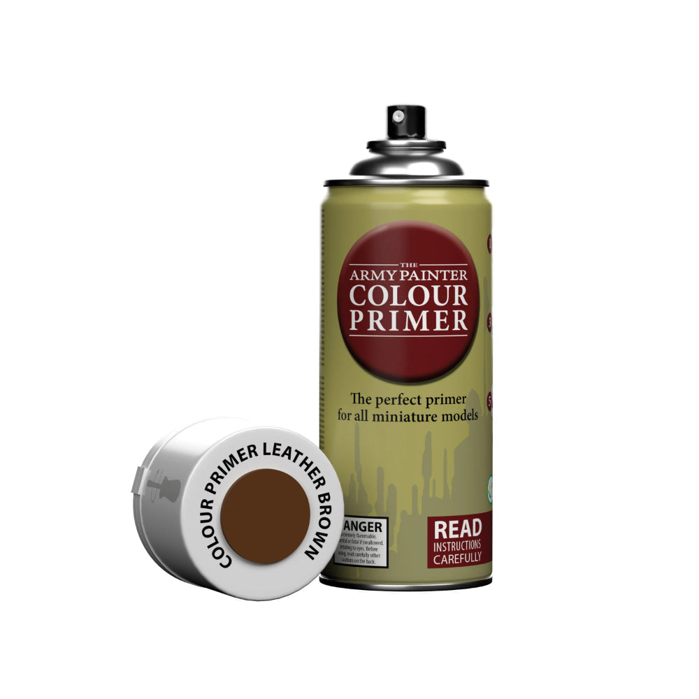 Army Painter Spray Paint Color Primer Leather Brown - Paint & Tools