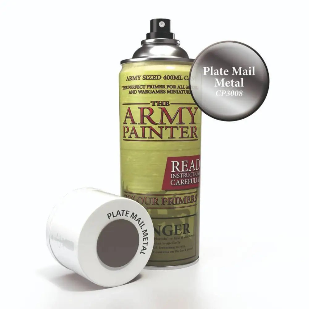 Army Painter Spray Paint Color Primer Plate Mail Metal - Paint & Tools