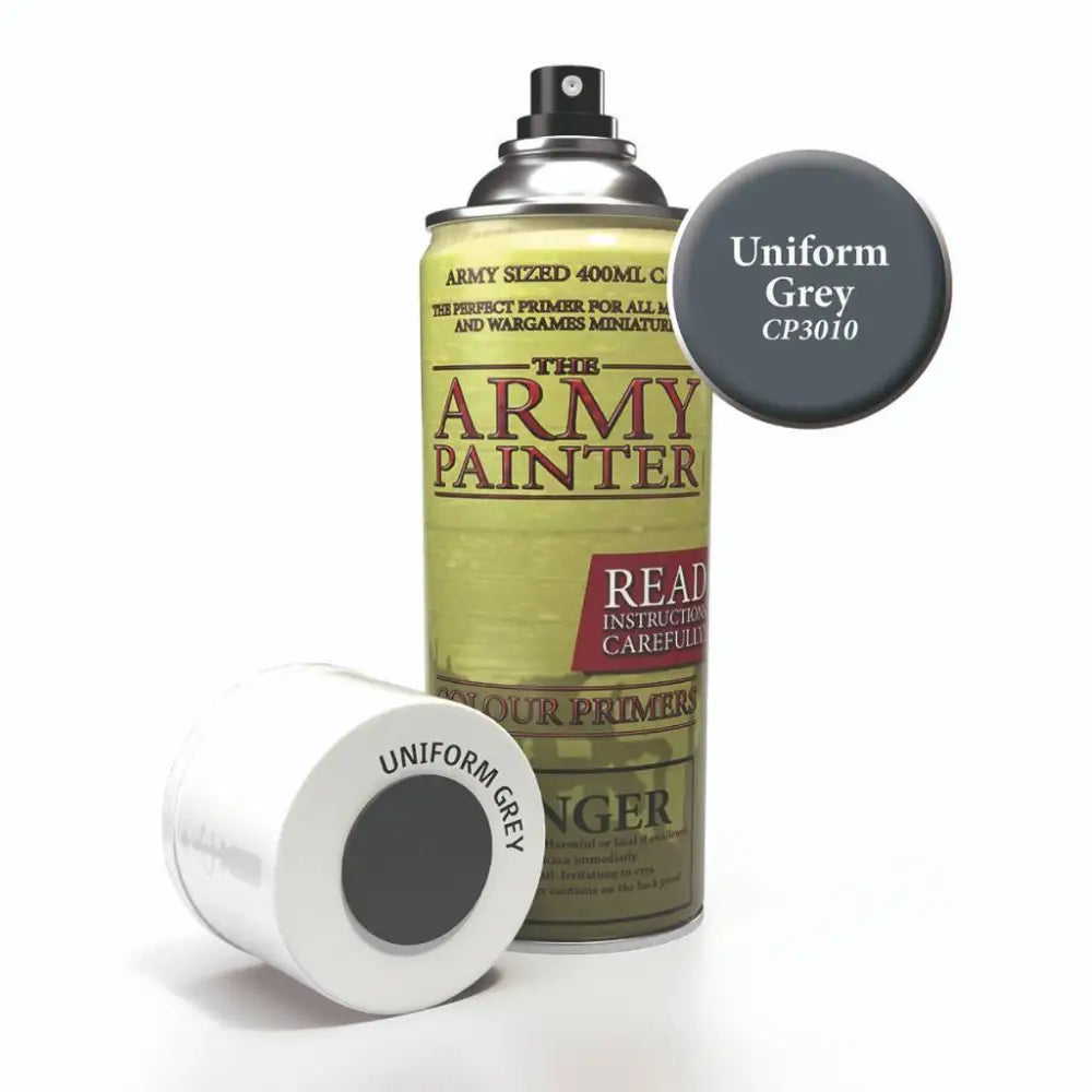 Army Painter Spray Paint Color Primer Uniform Grey Paint & Tools Army Painter   