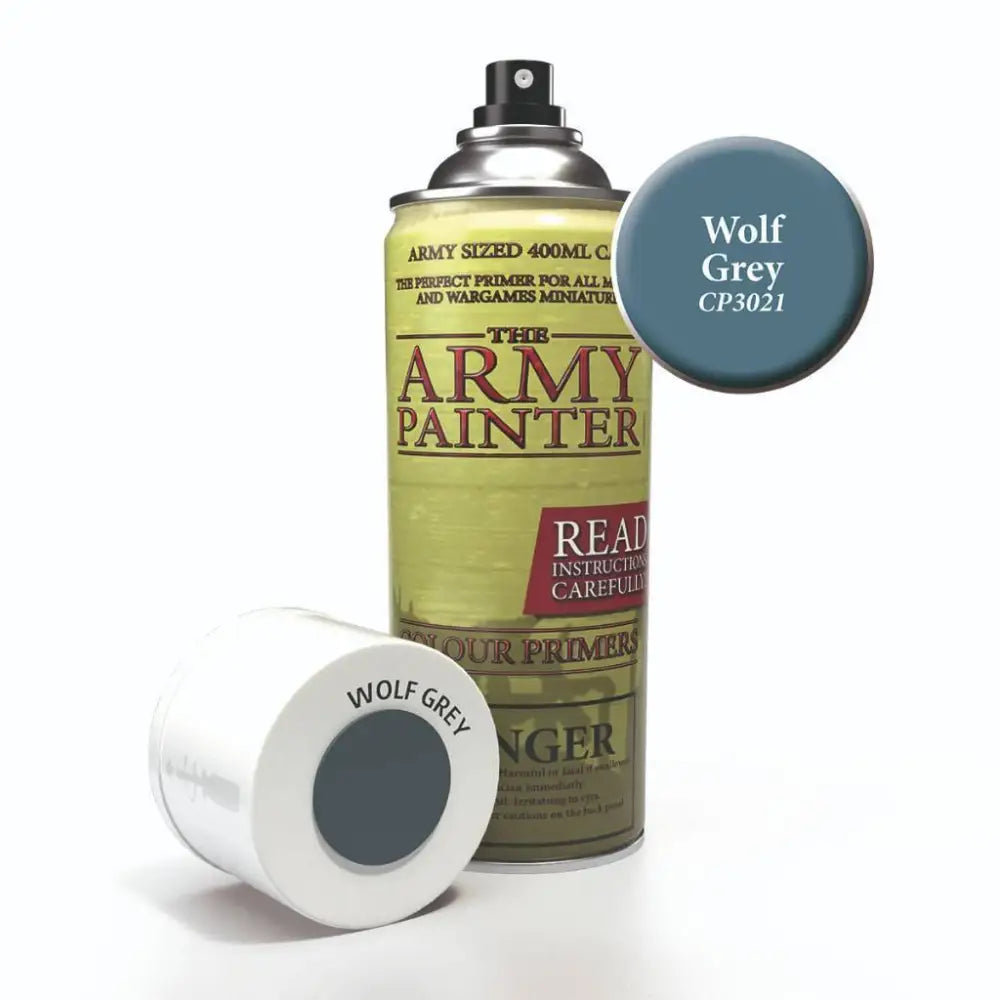 Army Painter Spray Paint Color Primer Wolf Grey - Paint & Tools