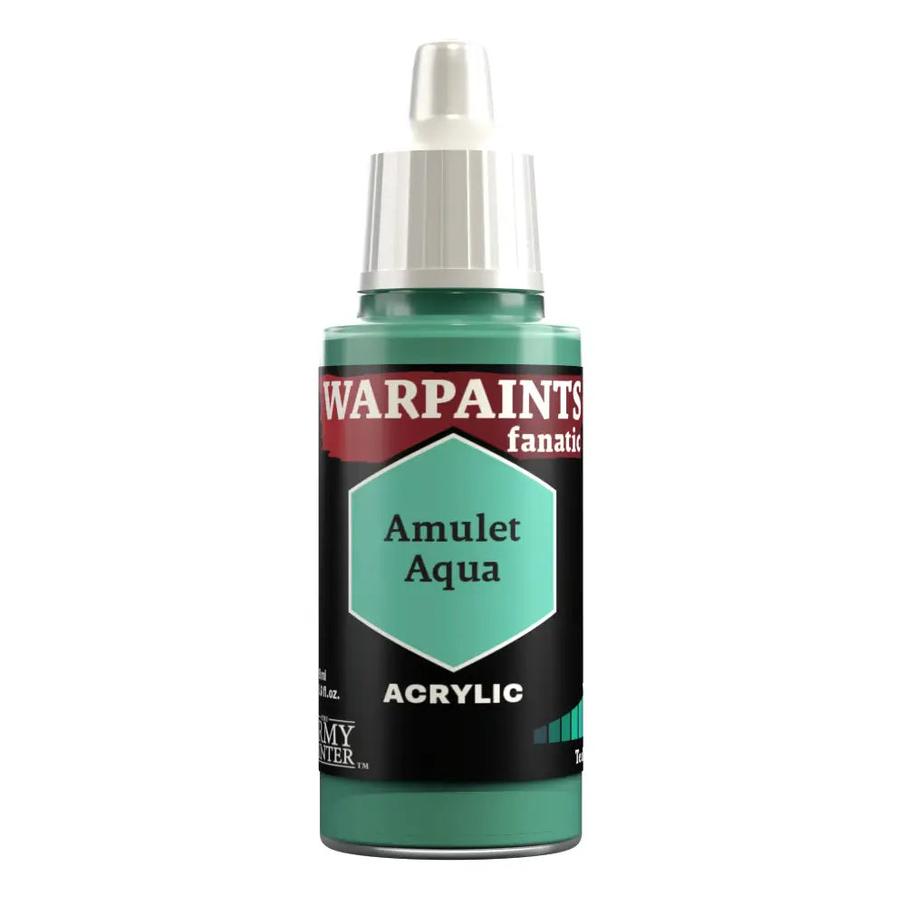 Army Painter Warpaints Fanatic: Amulet Aqua 18ml Paint & Tools Army Painter   