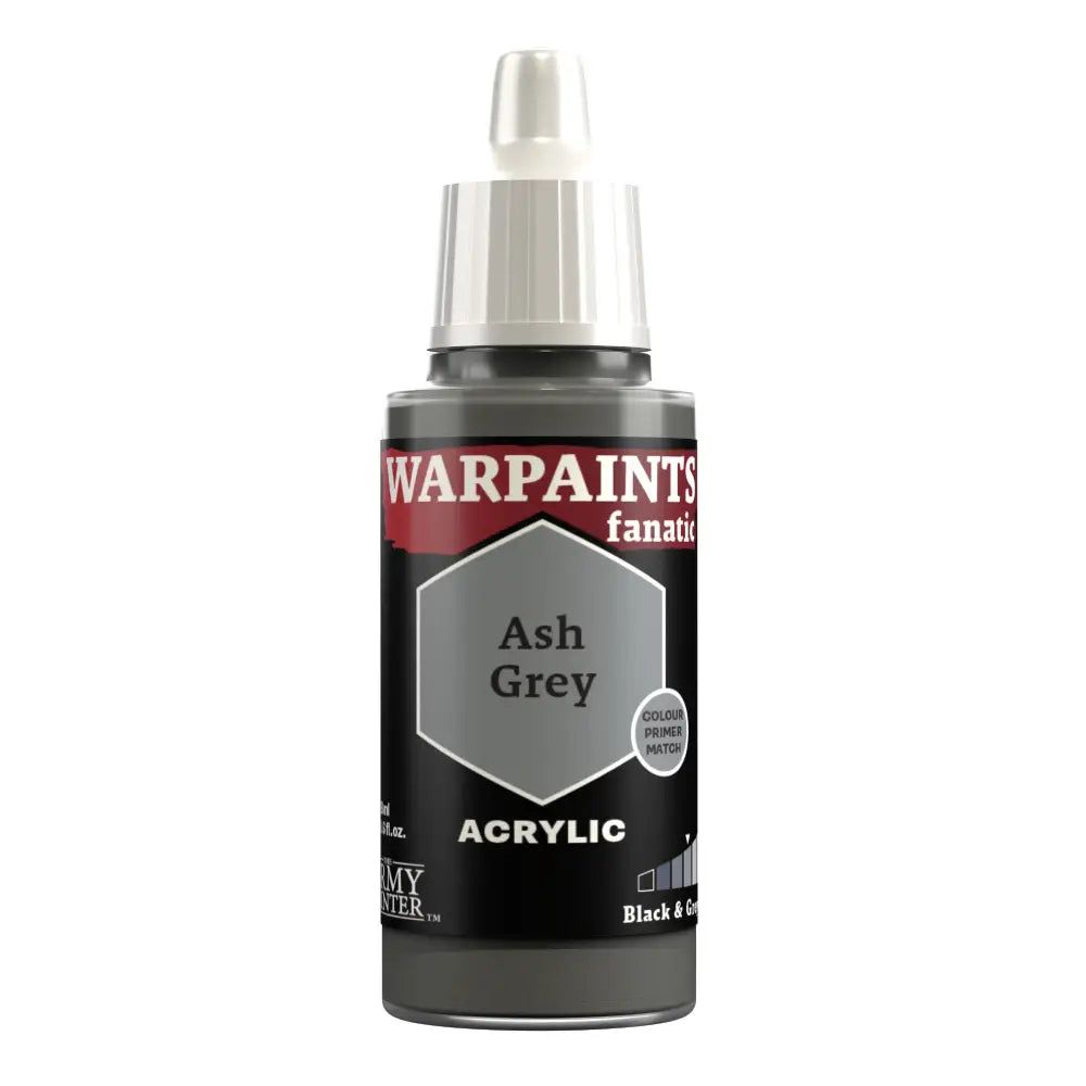 Army Painter Warpaints Fanatic: Ash Grey 18ml Paint & Tools Army Painter   