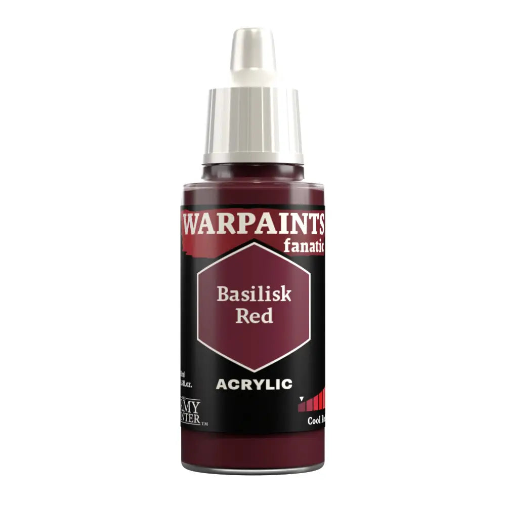 Army Painter Warpaints Fanatic: Basilisk Red 18ml Paint & Tools Army Painter   