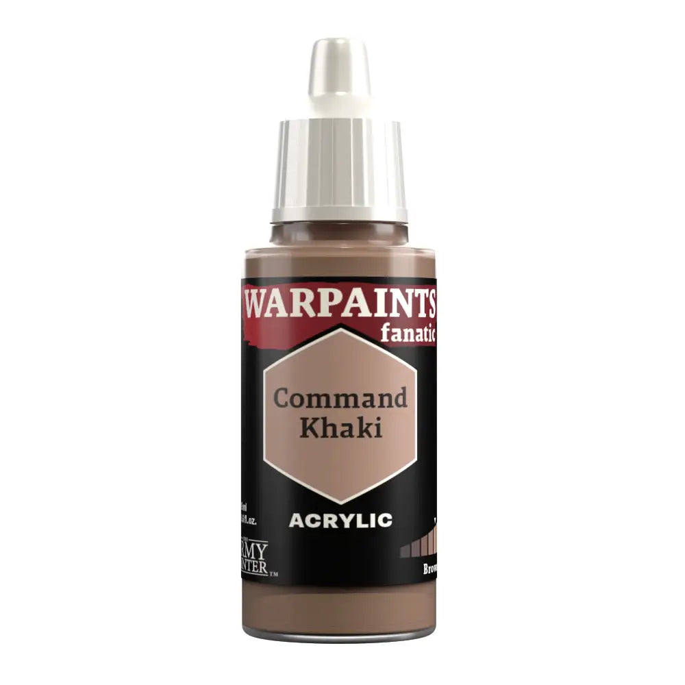 Army Painter Warpaints Fanatic: Command Khaki 18ml - Paint & Tools