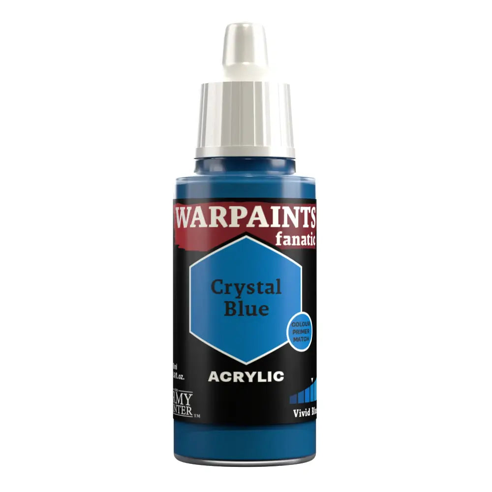 Army Painter Warpaints Fanatic: Crystal Blue 18ml Paint & Tools Army Painter   