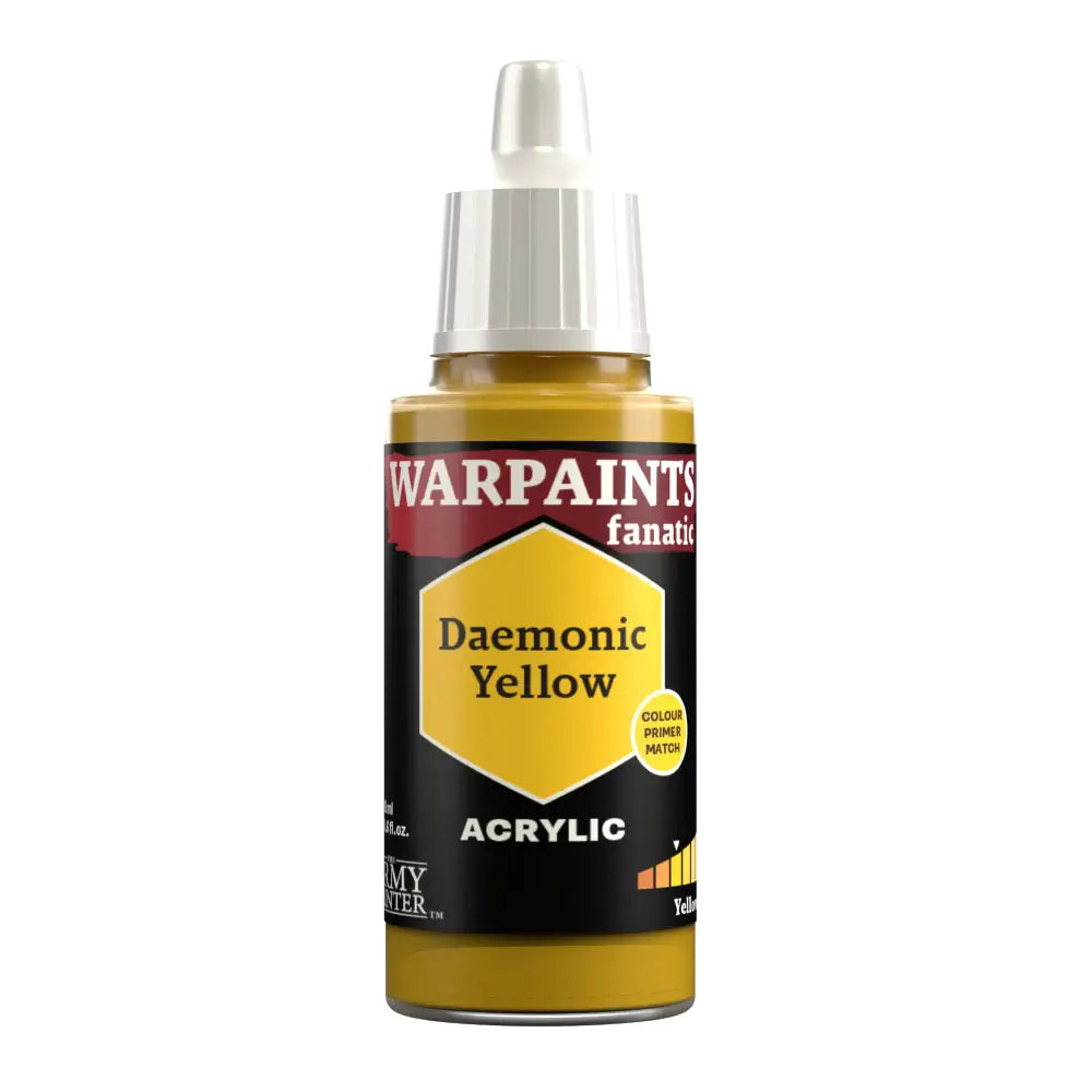 Army Painter Warpaints Fanatic: Daemonic Yellow 18ml Paint & Tools Army Painter   