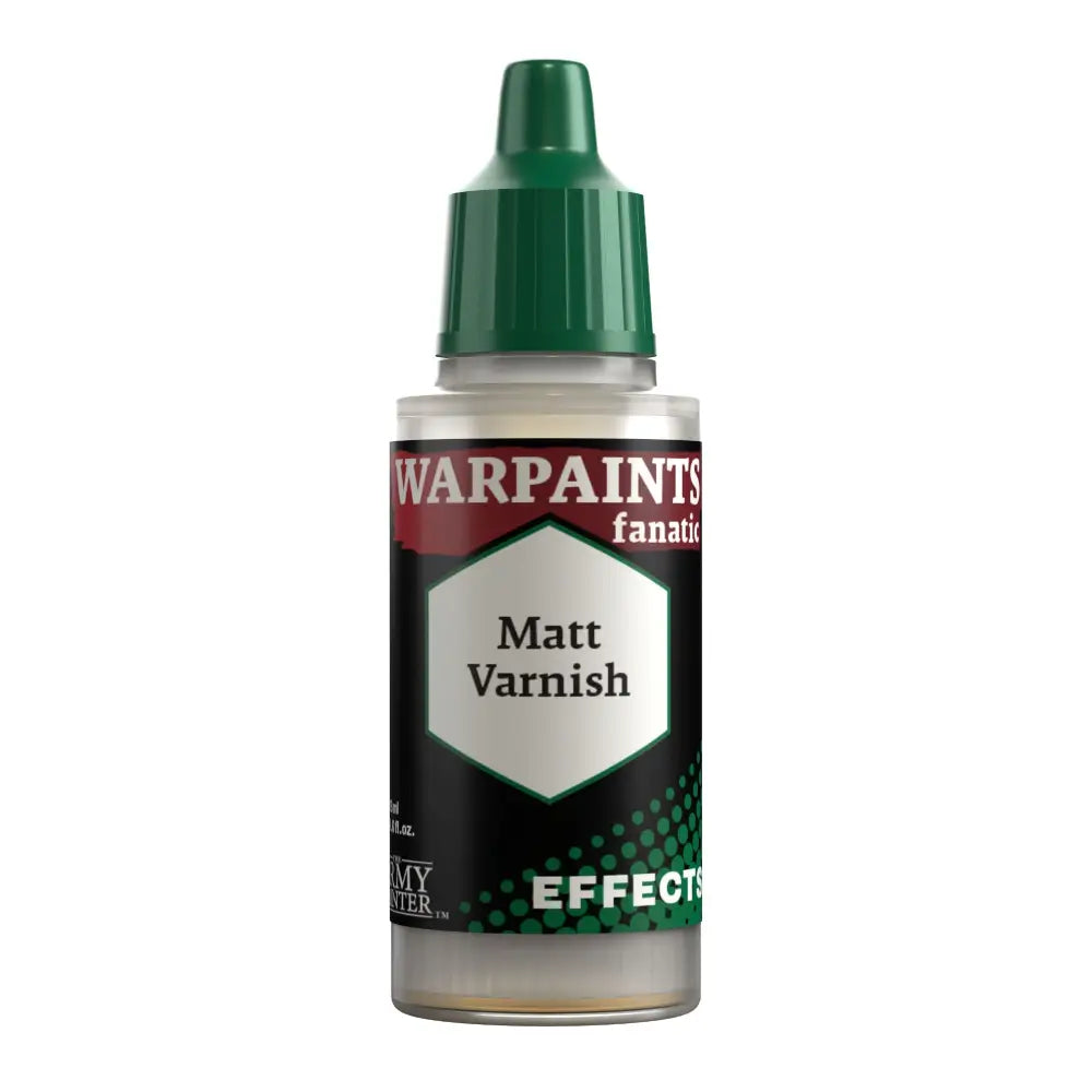 Army Painter Warpaints Fanatic: Effects - Matt Varnish 18ml Paint & Tools Army Painter   