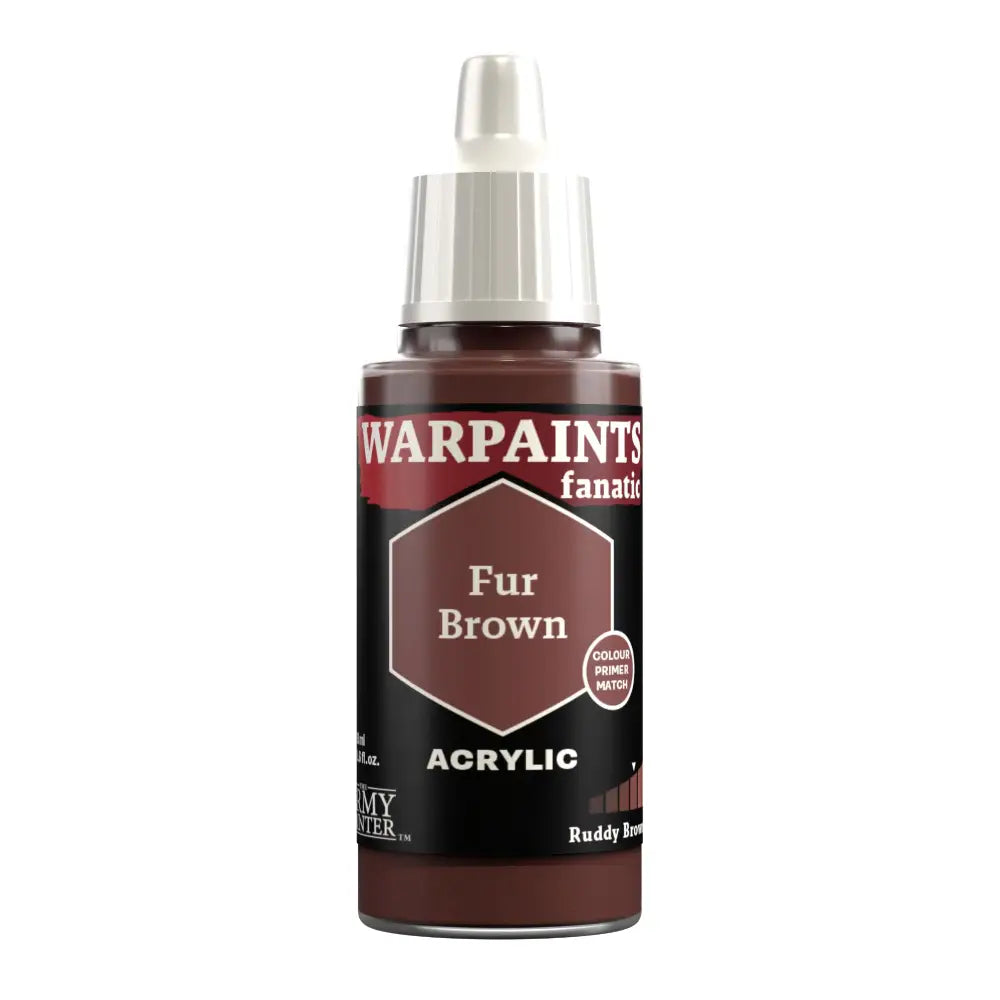 Army Painter Warpaints Fanatic: Fur Brown 18ml - Paint & Tools