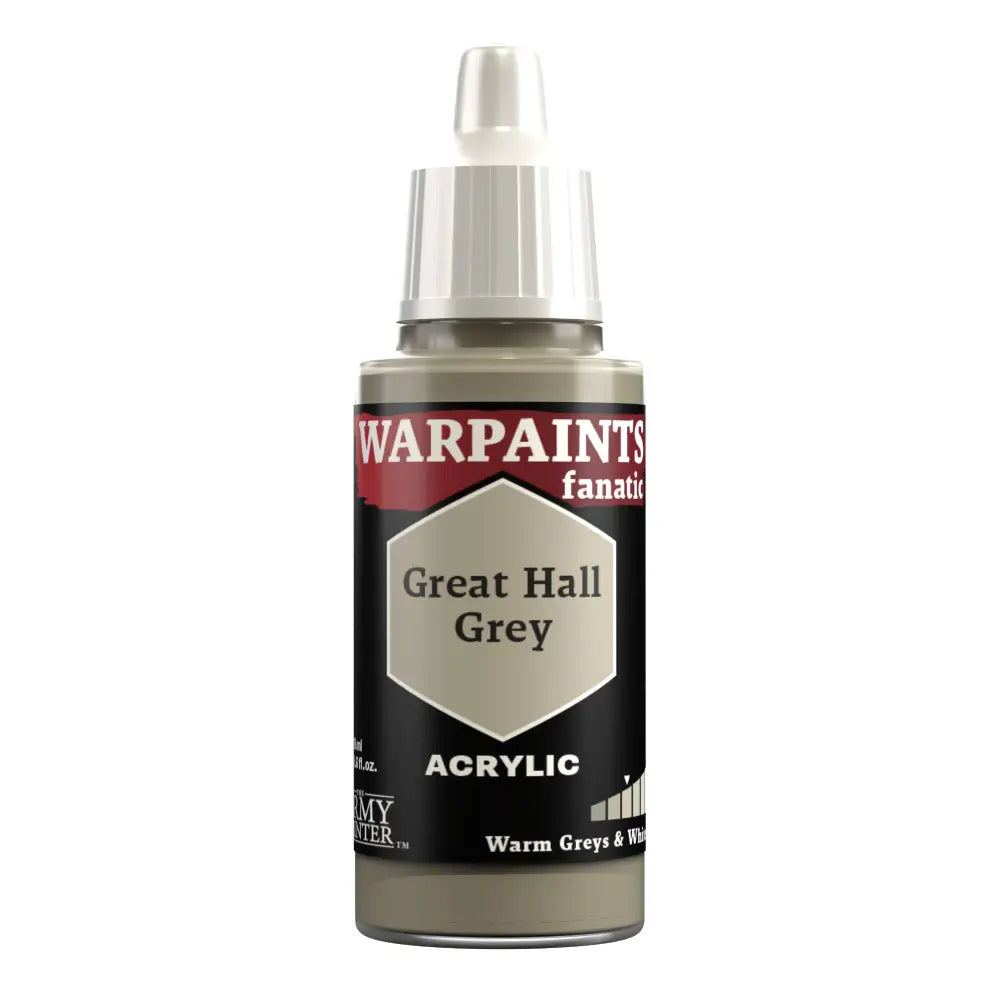 Army Painter Warpaints Fanatic: Great Hall Grey 18ml Paint & Tools Army Painter   
