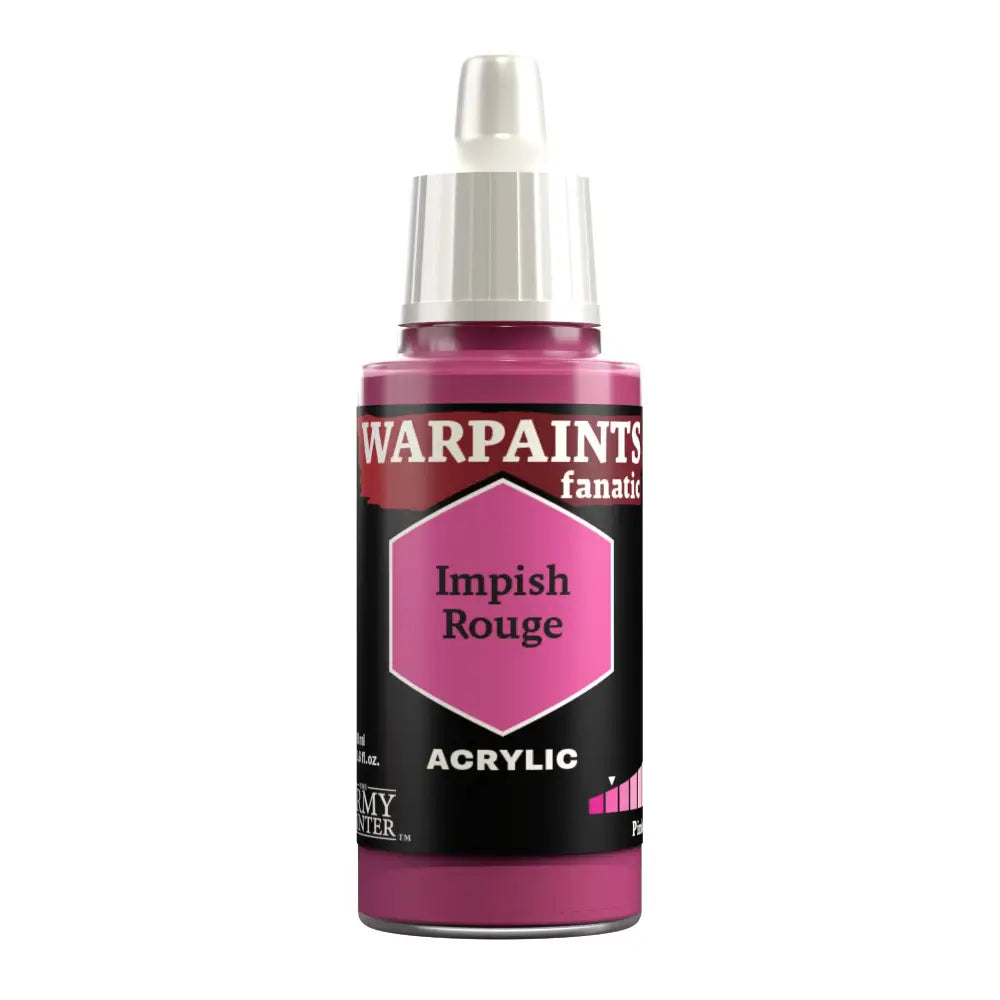 Army Painter Warpaints Fanatic: Impish Rouge 18ml - Paint & Tools