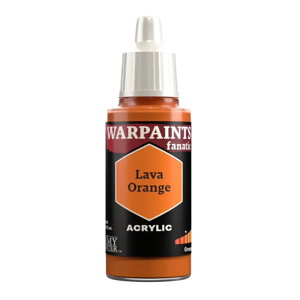 Army Painter Warpaints Fanatic: Lava Orange 18ml Paint & Tools Army Painter   
