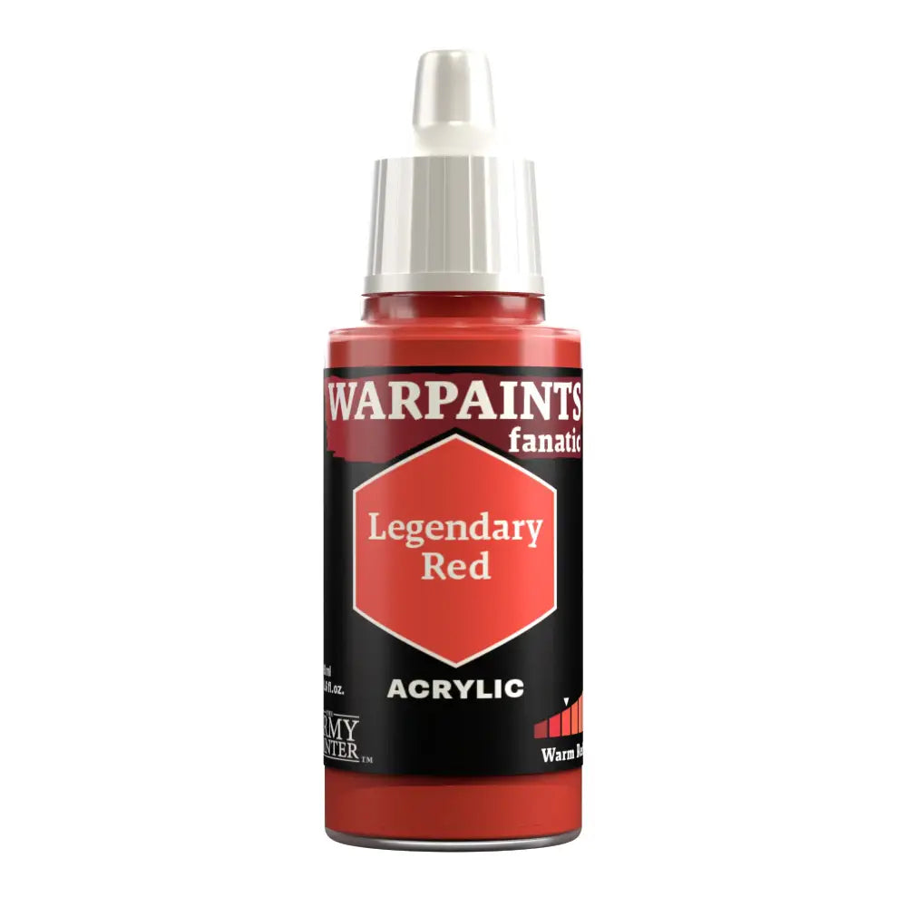 Army Painter Warpaints Fanatic: Legendary Red 18ml Paint & Tools Army Painter   