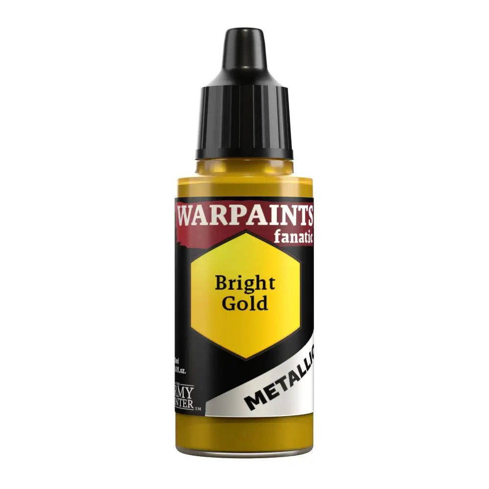 Army Painter Warpaints Fanatic: Metallic - Bright Gold 18ml - Paint & Tools