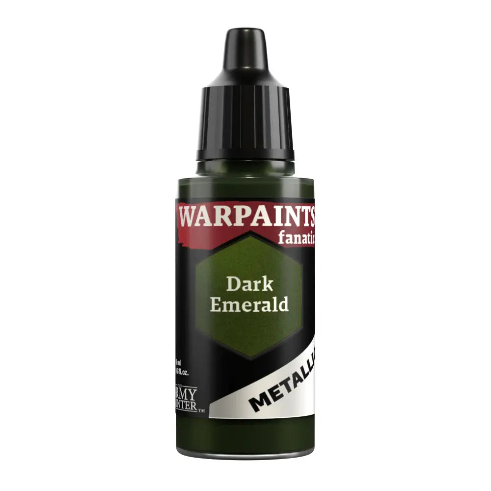 Army Painter Warpaints Fanatic: Metallic - Dark Emerald 18ml Paint & Tools Army Painter   