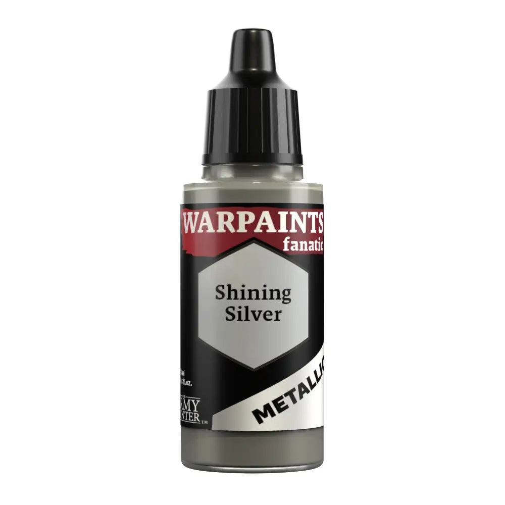 Army Painter Warpaints Fanatic: Metallic - Shining Silver 18ml - Paint & Tools