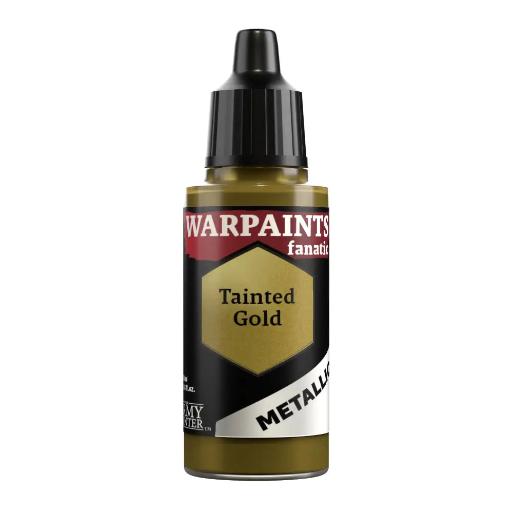 Army Painter Warpaints Fanatic: Metallic - Tainted Gold 18ml Paint & Tools Army Painter   