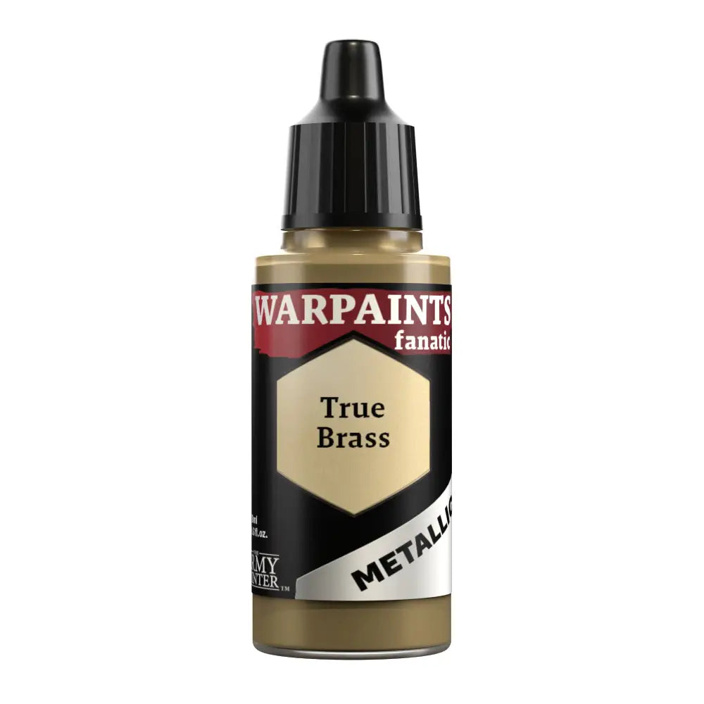 Army Painter Warpaints Fanatic: Metallic - True Brass 18ml - Paint & Tools