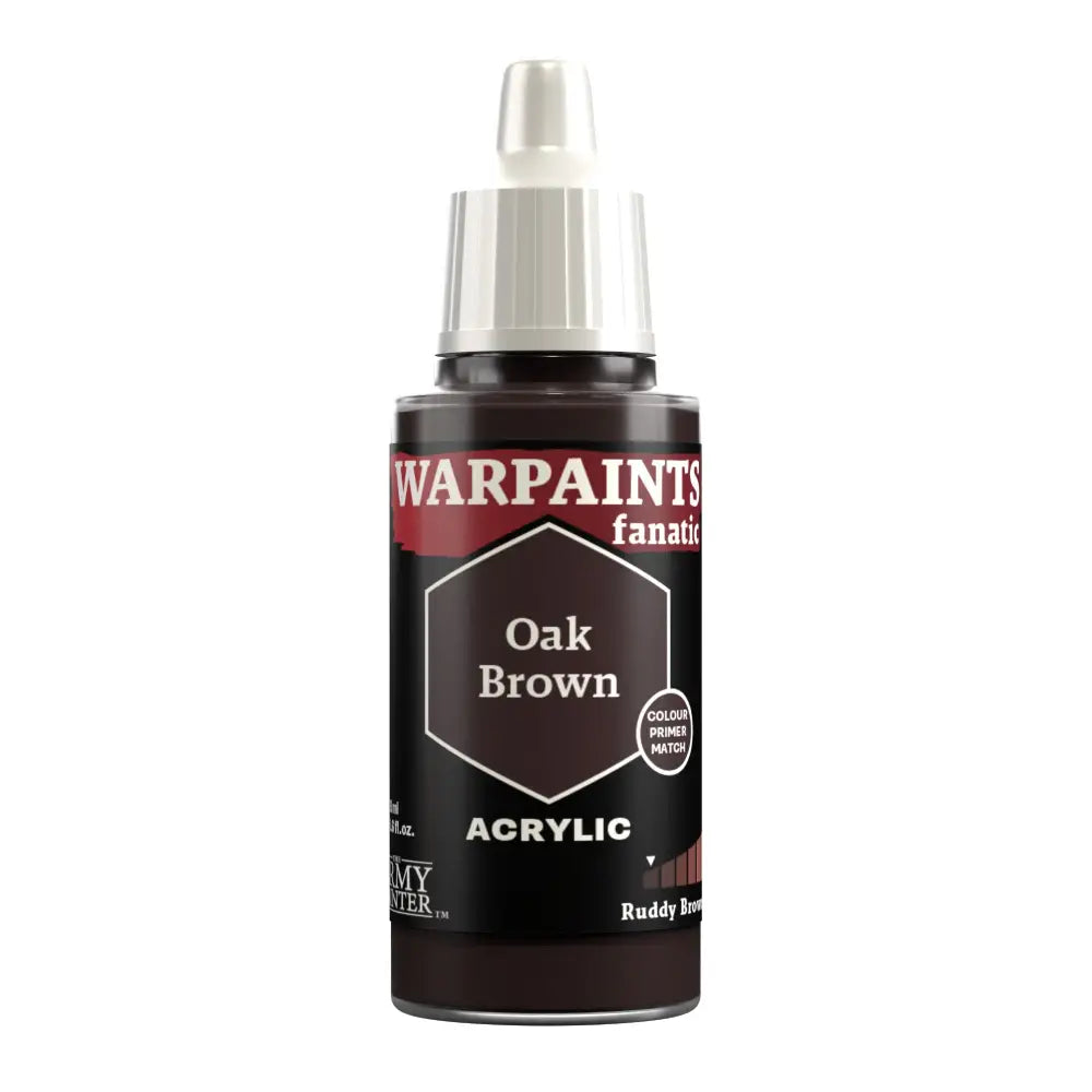 Army Painter Warpaints Fanatic: Oak Brown 18ml - Paint & Tools