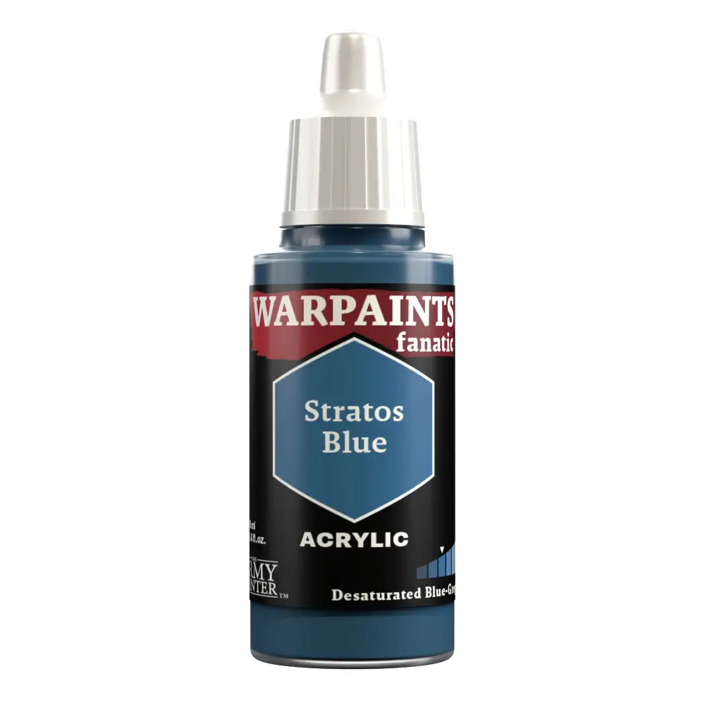 Army Painter Warpaints Fanatic: Stratos Blue 18ml Paint & Tools Army Painter   