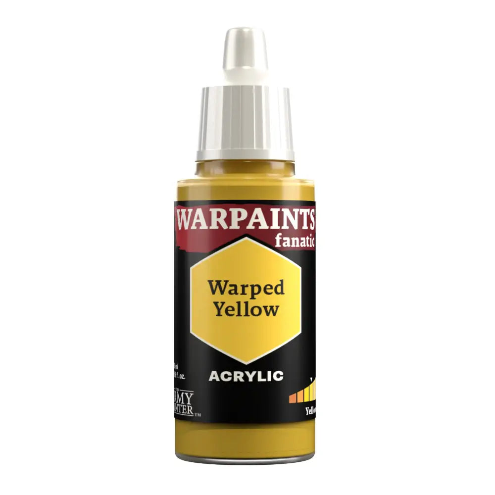 Army Painter Warpaints Fanatic: Warped Yellow 18ml Paint & Tools Army Painter   