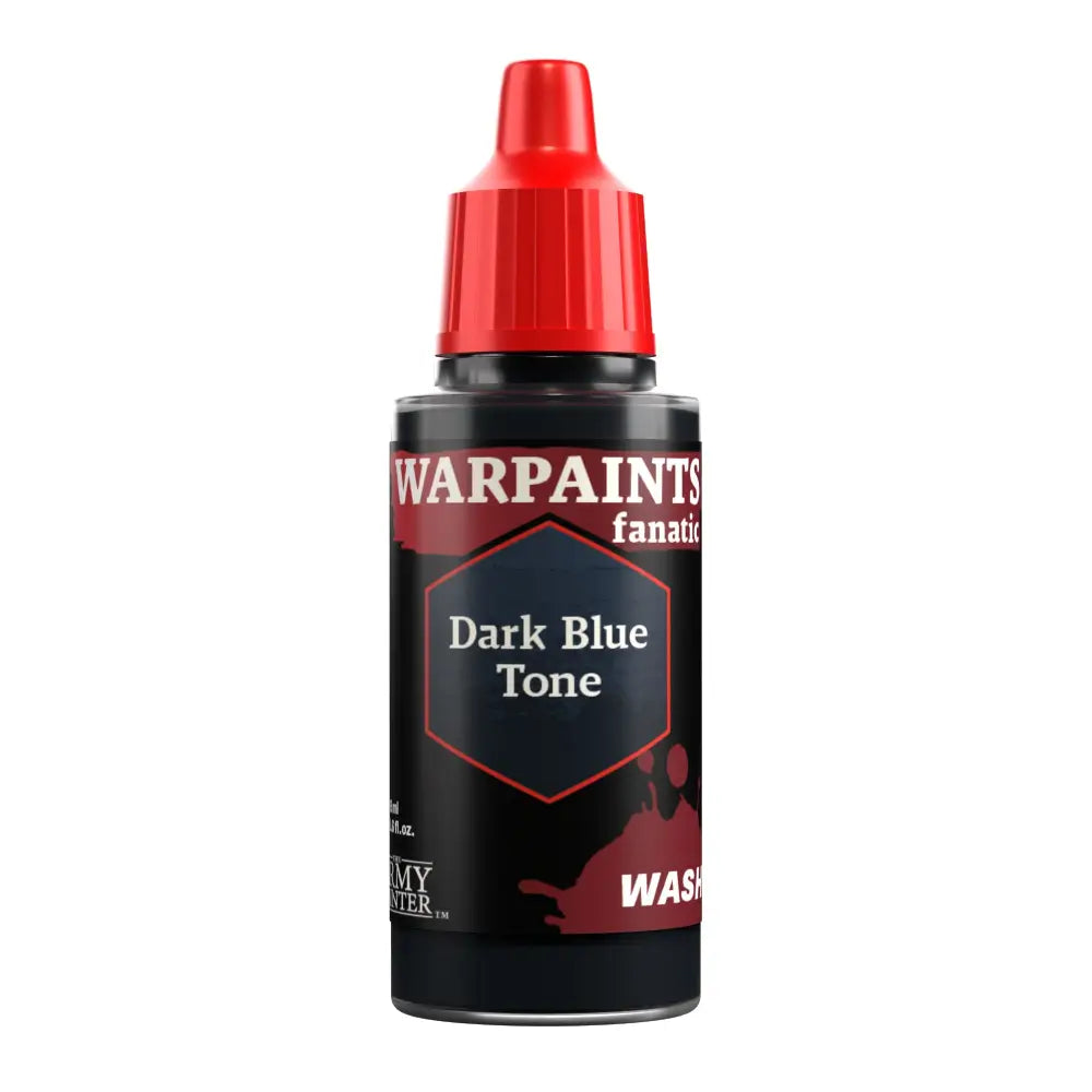 Army Painter Warpaints Fanatic: Wash - Dark Blue Tone 18ml Paint & Tools Army Painter   