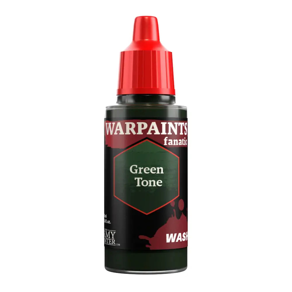 Army Painter Warpaints Fanatic: Wash - Green Tone 18ml Paint & Tools Army Painter   